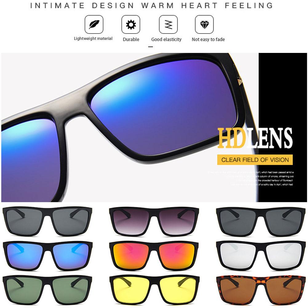 Fashion Sunglasses Men Square Sun Designer Color High Quality Women's Sunglasses Driver Driving Vintage Glasses UV400