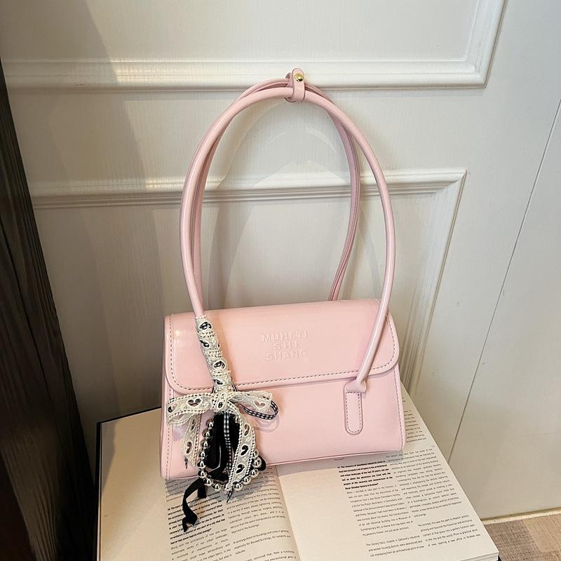 

Сумка Женская Новая Сумка Через Плечо Сумка Модная Универсальная Сумка Под Мышку no pendant розовый