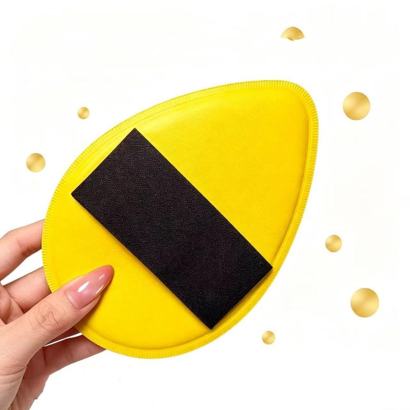 Extra Large Lotion Sunscreen Ointment Applicator Soft Leather Surface Puff Body Cleaner Shower Brush Sunscreen Applicator