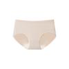 Female Spring and Summer Thin Cotton 7A Antibacterial Breathable Non Trace Middle Waist Triangle Briefs