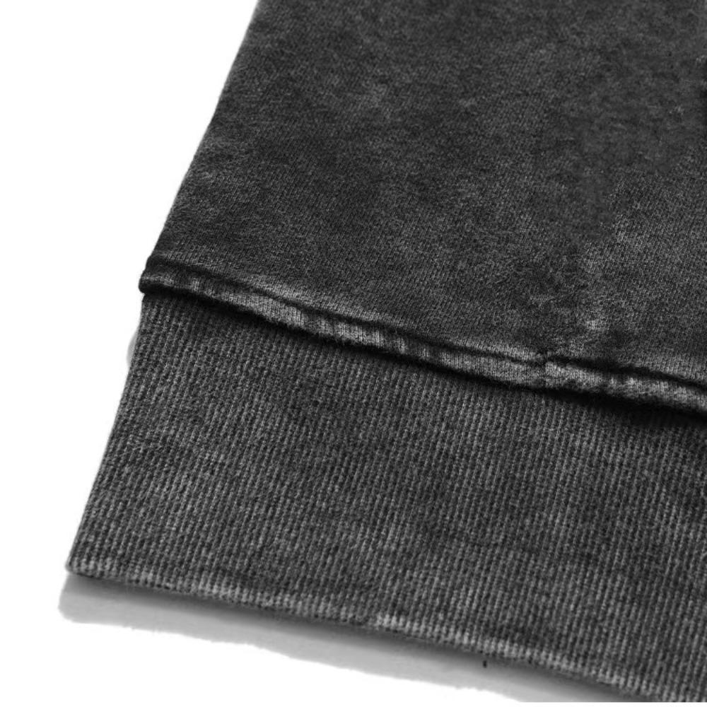 Acid Wash Bavlna Mikiny Old School Vintage Streetwear Mikiny s kapucí Muži Ženy Hip Hop Oblečení