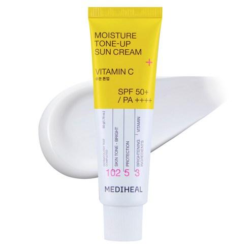 MEDIHEAL Moisture Tone-Up Sunscreen SPF50+ PA++++ Brightening UV Protection 50ml