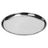 Steel Tray Kitchen Tray Plate Serving Platter Round 23 Cm