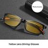 Anti-Blue Light Glasses Discoloration Photochromic Glasses Night Driving Glasses Yellow-Tinted For Night Driving Digital