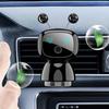 Car Air Freshener Vent Clip Robot Shaped Car Aromatherapy Diffuser Auto Aromatherapy Ornament Long-Lasting Fragrance Diffuser