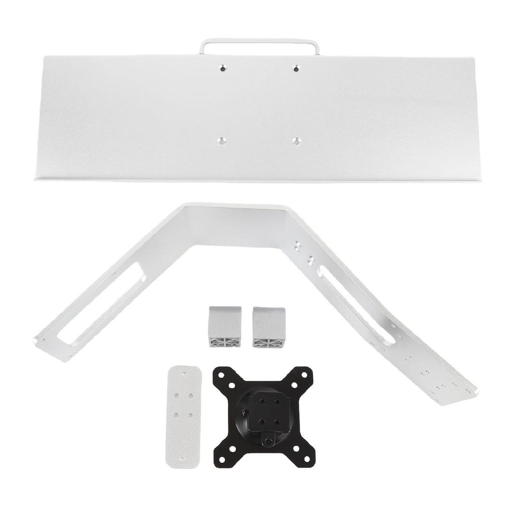 Computer Display Stand Aluminum Alloy Integrated Display Keyboard Mount for Household Office Use