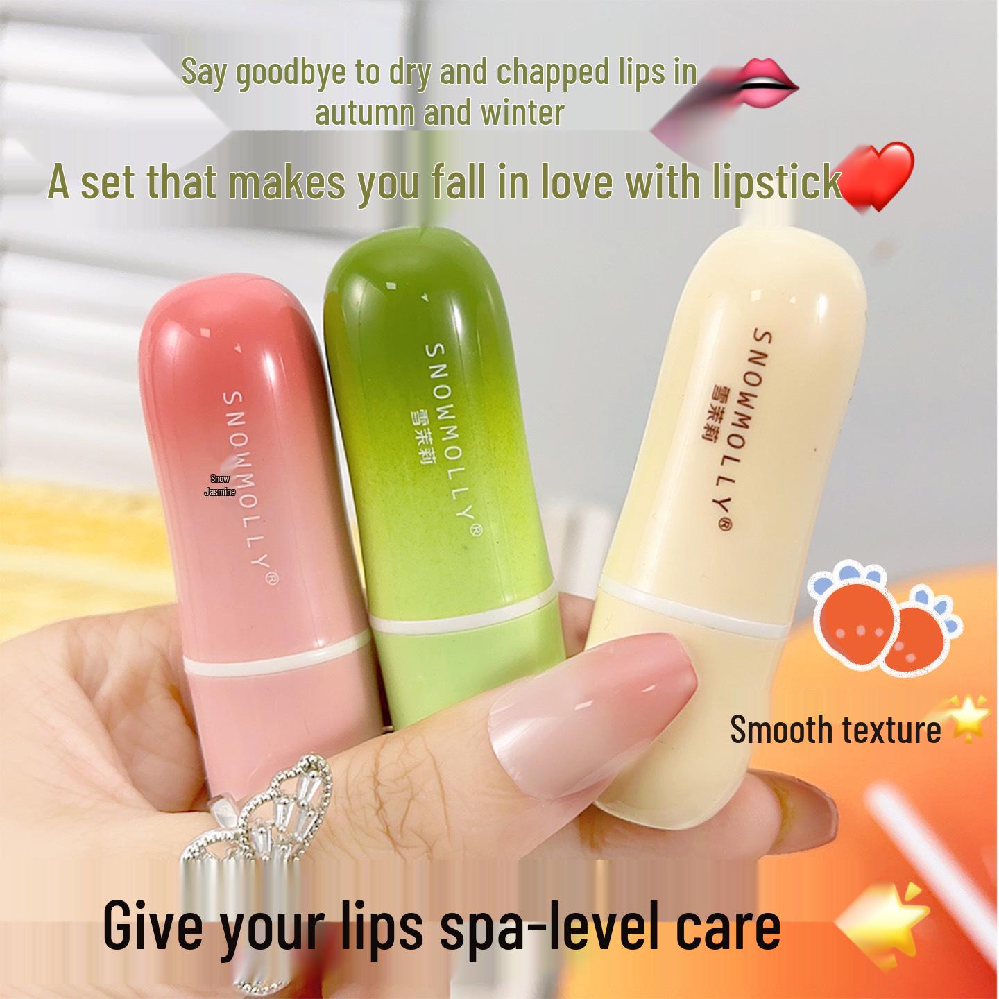 

Snow Jasmine Vaseline Lip Balm - Autumn/Winter Edition for Dry Lips