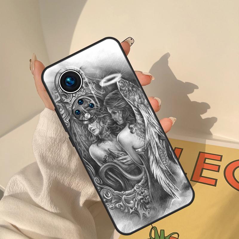 Devil Woman Case For Honor Magic 7 Lite 5 6 8 Pro Cover For Honor 200 400 50 70 90 X8a X8b X9a X9b X9c