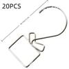 12/20Pcs/Set Party Supplies Christmas Decoration Hanger Hooks Xmas Tree Hook S Shaped Metal Hook