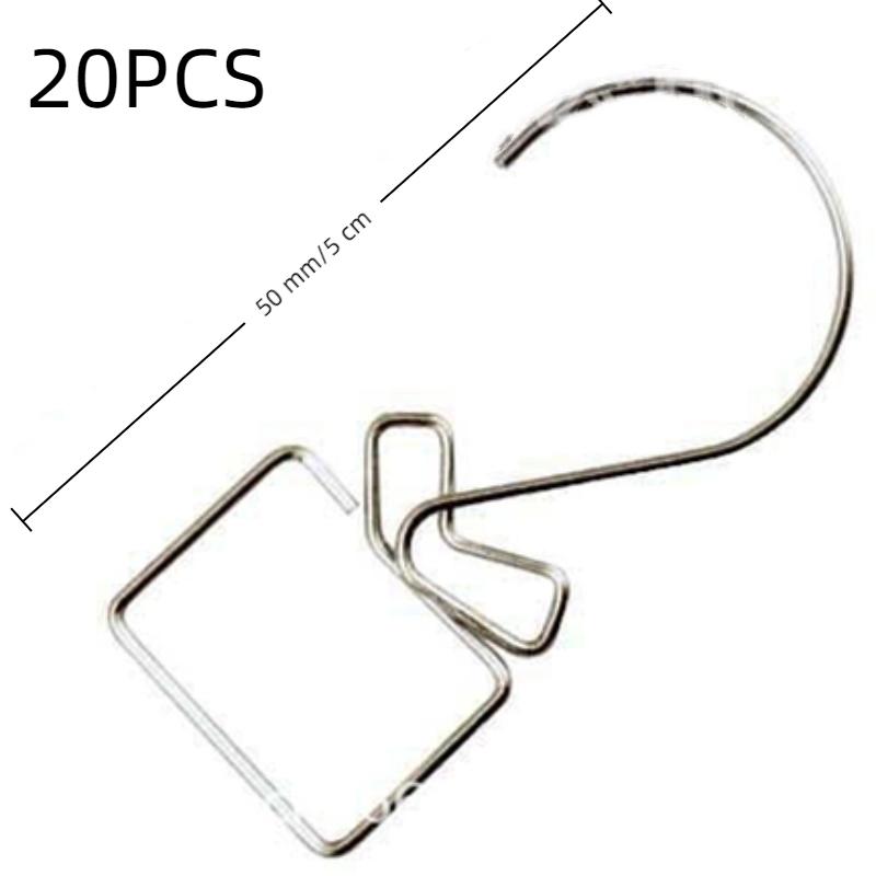 12/20Pcs/Set Party Supplies Christmas Decoration Hanger Hooks Xmas Tree Hook S Shaped Metal Hook