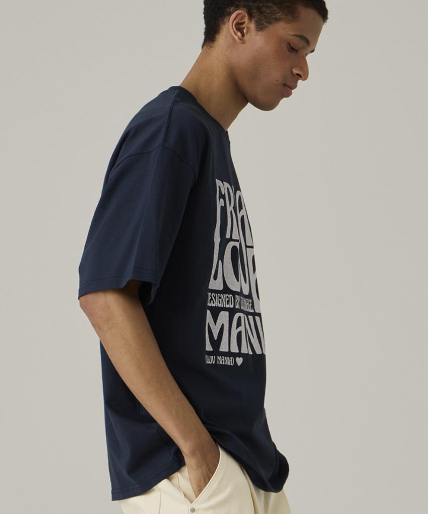 URBANAGE Maniac Oversized Short Sleeve Navy