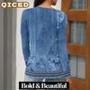 Women's Fashion Casual Long Sleeve V Neck Blouses & Shirts