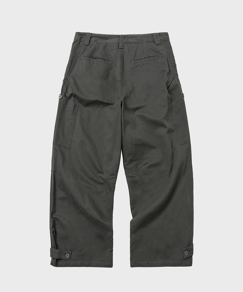 HOOVES Curved Field Pocket Pants [Charcoal]