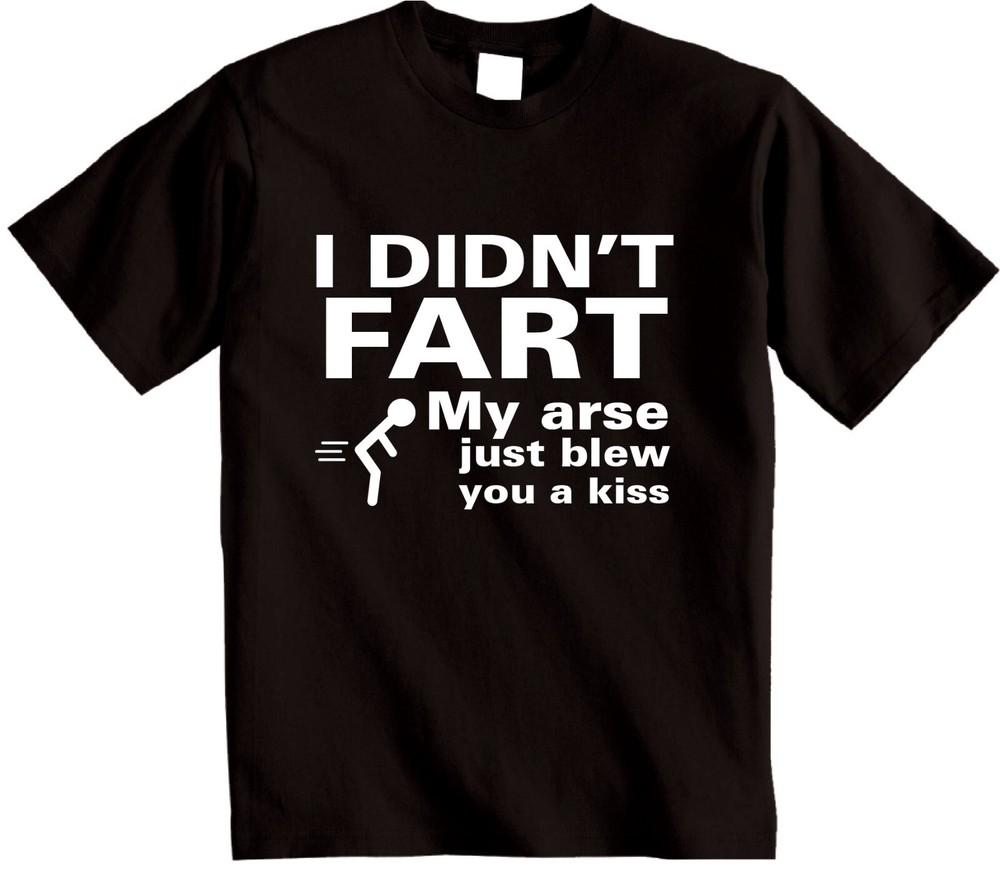 

I DIDNT FART Funny Slogan T-Shirt | Mens Womens Joke Gift | Shoebob UK 3XL
