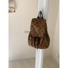 Sac à dos en nylon à pois pour femme grande capacité rabattable voyage extérieur niche loisirs tendance sac d'école femme