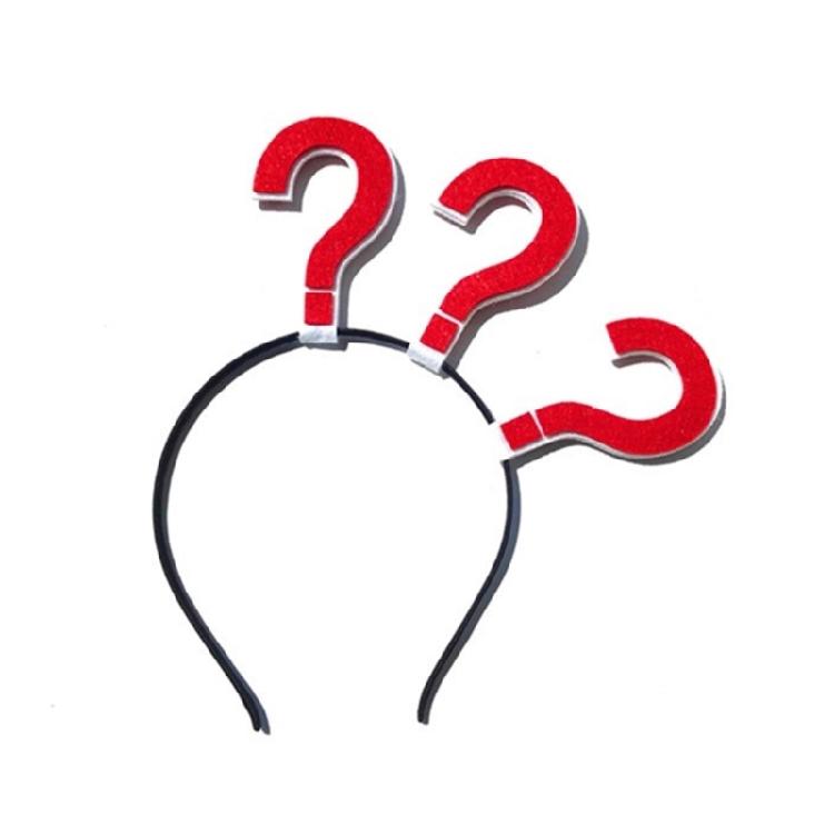 Exclamation Mark Hairbands Goof Birthday Party Photo Booth Props for Unisex