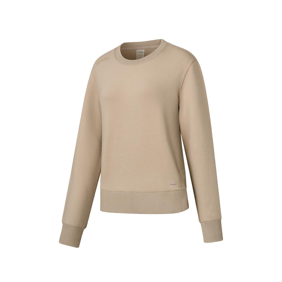 

SAUCONY Современный пуловер серии Binzhou с круглым вырезом, однотонный, с длинным рукавом, женский свитшот SA1250SW94L-KH032 XS