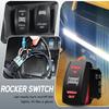 Rocker Switch Replacement for UTV ATV Momentary Winch in/Out with Jumper Wire