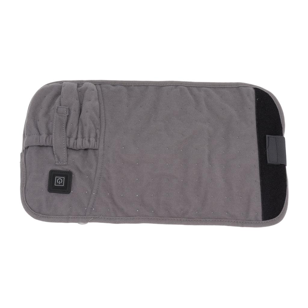 USB Electric Heating Belt Pain Relief 3 Gears Warm Heated Waist Belt with Adjustable Strap for Men