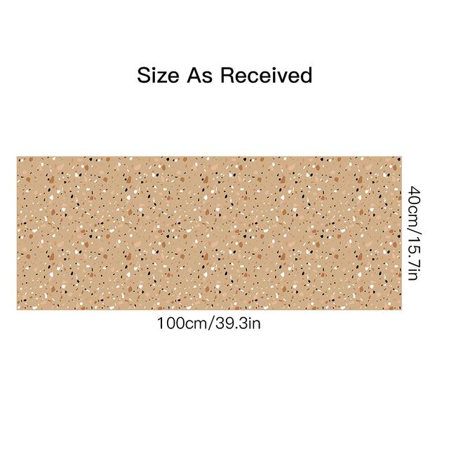 15 stilar vit marmormönster tapeter Köksskrivbord Garderob Heminredning Peel & Stick Vattentät Oljetät konstväggklistermärke