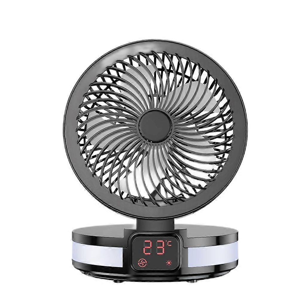 Desktop Electric Fan Rechargeable Aromatherapy Silent Cooler Circulation Fan