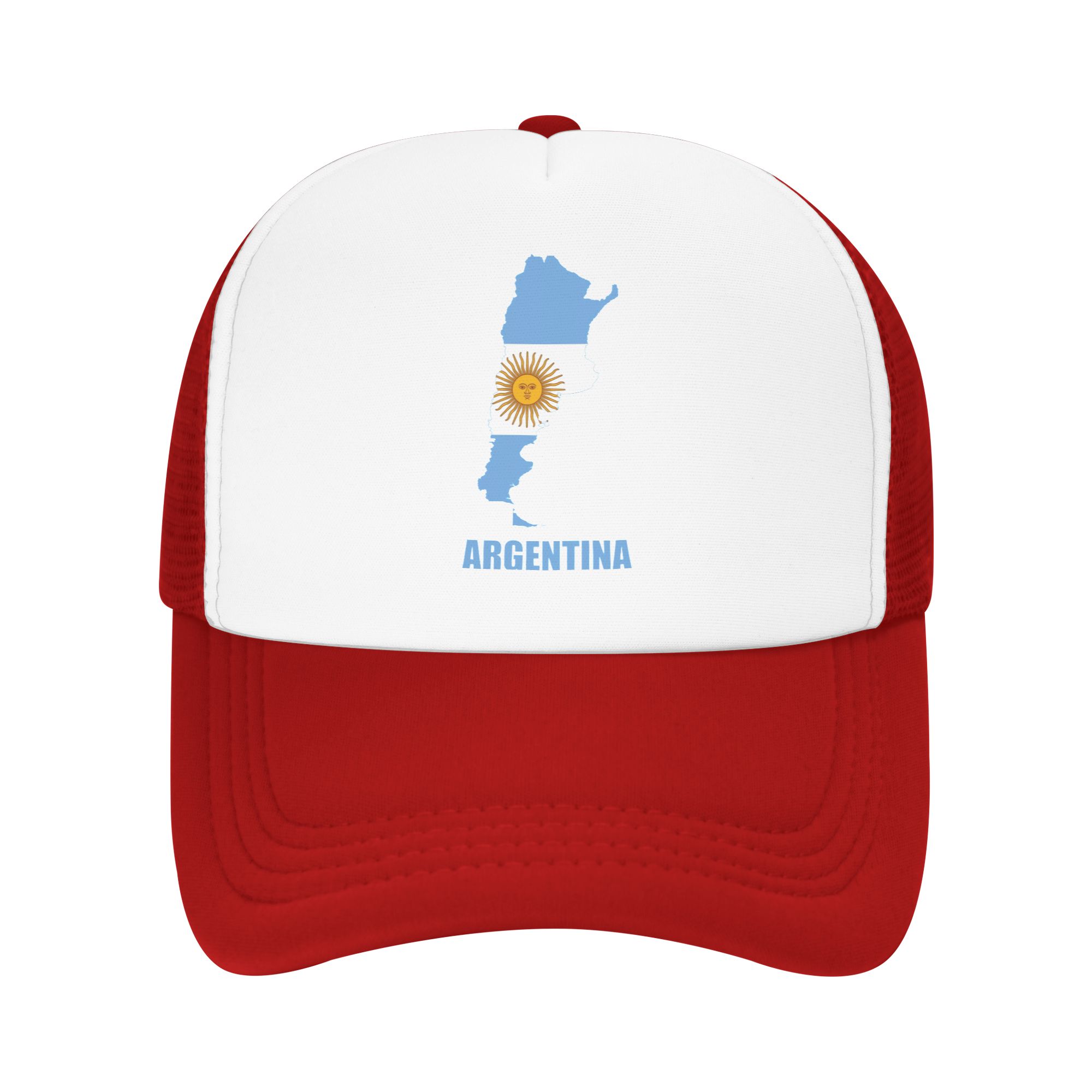 

Unisex Argentina Flag Map Trucker Hats Vintage Mesh Baseball Caps Snapback Caps Dad Hat Sun Hat Adjustable Trucker Cap Washable Adjustable