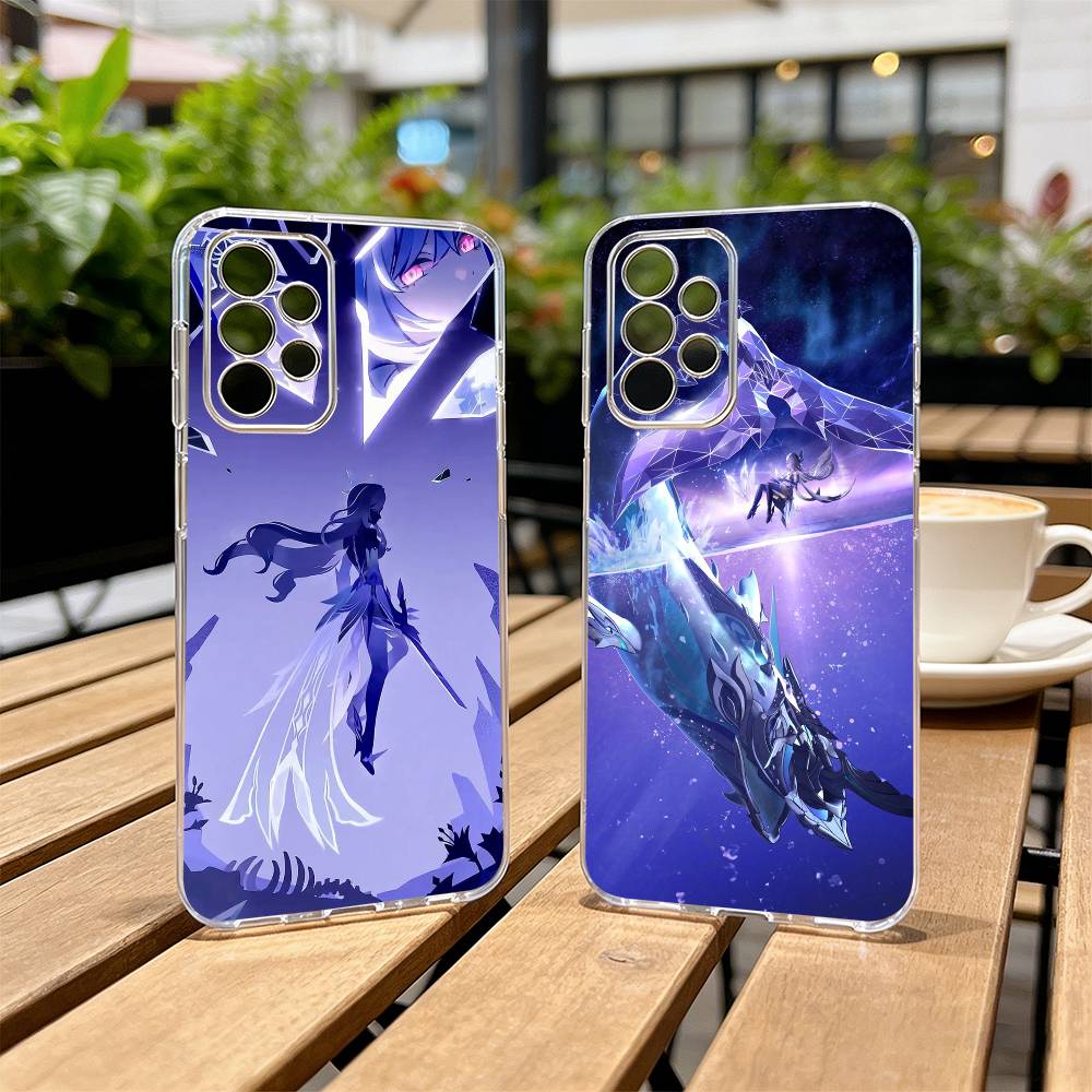 S-Skirk Impact Genshin Phone Case For Samsung S25,S24,S21,S22,S23,S30,Ultra,S20,Plus,Fe Transparent Cover