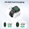 For Apple Watch Charger with 20W Fast Charging Block, 3 in 1 PD USB C Wall Charger Block for iWatch Charger,for iPhone, Ipad