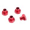 5mm To 12mm Hex Wheel Hub Conversion Adapter 4Pcs Aluminum Alloy for RC Racing Car Model Upgrade Replacement Parts