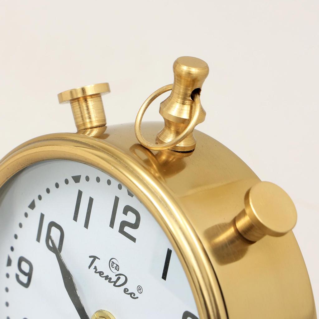 Elegant Vintage Bedside Alarm Clock