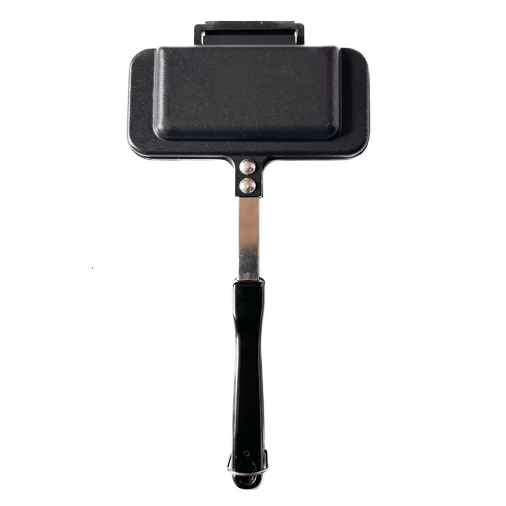 Tragbar Für Kuchen Antihaft Sandwich Outdoor Eisen Bergkuchenmacher Gusseisen Unverzichtbar Lagerfeuer Kochen Hobo Kuchen Für 1