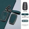 For S4 Camry CHR Corolla RAV4 Avalon Land Cruiser Prado Prius Carbon Fiber Smart Remote Key Fob Case Cover Keychain Holder JH4