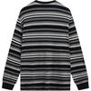 Li-Ning Round Neck Pullover Sports Casual Simple Striped Comfortable Versatile Loose Color Block Long Sleeve T-Shirt Men Tops AHSV491-5