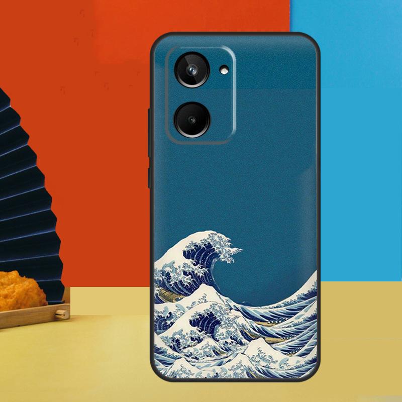 Japanese Great Wave of Kanagawa For Realme 15 Pro 10 11 12 13 14 Pro Plus GT6 GT7 C51 C53 C55 C61 C63 C65 C67 C71 C75 Case