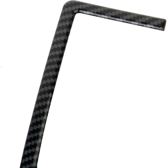 Carbon Fiber Style Center Console Dashboard Air Outlet AC Vent Cover Trim Accessories for Nissan 350Z