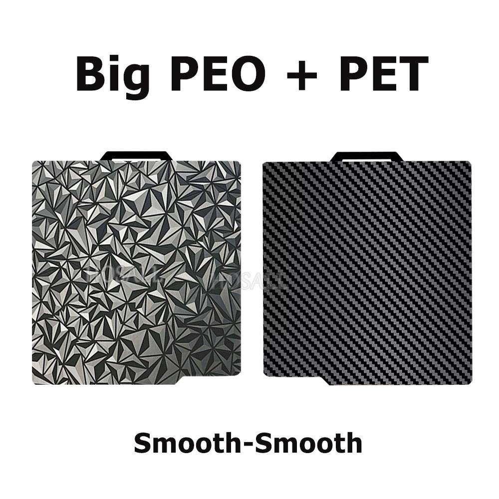 X1C P1P P1S A1 X1 Build Plate For Bambu Lab Plate Smooth PEI Sheet PEO PET for Bambulabs x1 p1p 3D Printer Heatbed Effect Plate