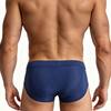 Heren Nylon Mesh Zwembroek Sneldrogend Elastische Contour Pouch Sexy Kleurblok Zwemkleding Voor Zomer Strand Zwembadfeest