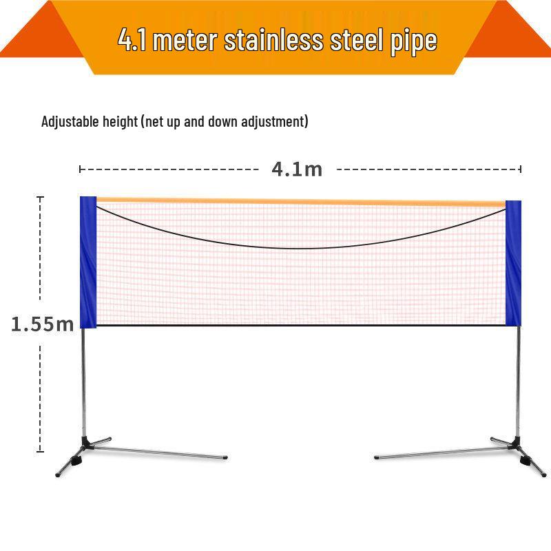 Portable Quick-Release Badminton Net Frame: Indoor/Outdoor Professional Folding Rack
