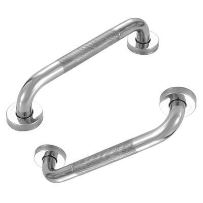 Stainless Steel Bathroom Grab Bathroom Safety Handles Set Not Slip Grip for Home Cares Safety Support for Elderly