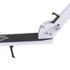 Folding Scooter for Children Ages 7-14, Kids Scooter with 4-Level Height Adjustable Handlebar and Brake, White