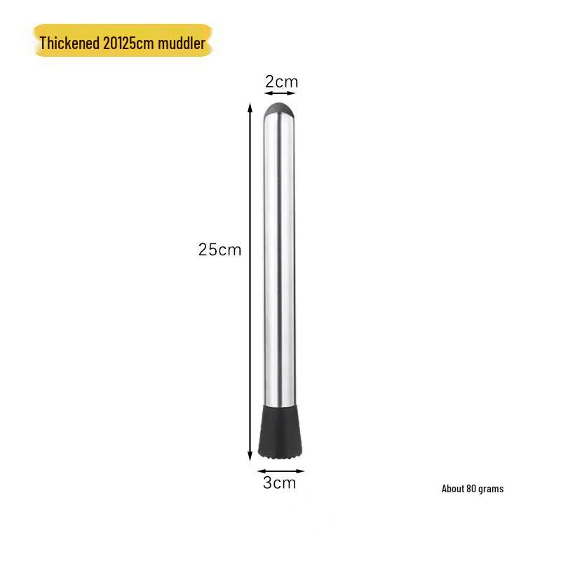 Stal nierdzewna Kruszarka do lodu i wyciskarka w formie pałeczki do koktajli