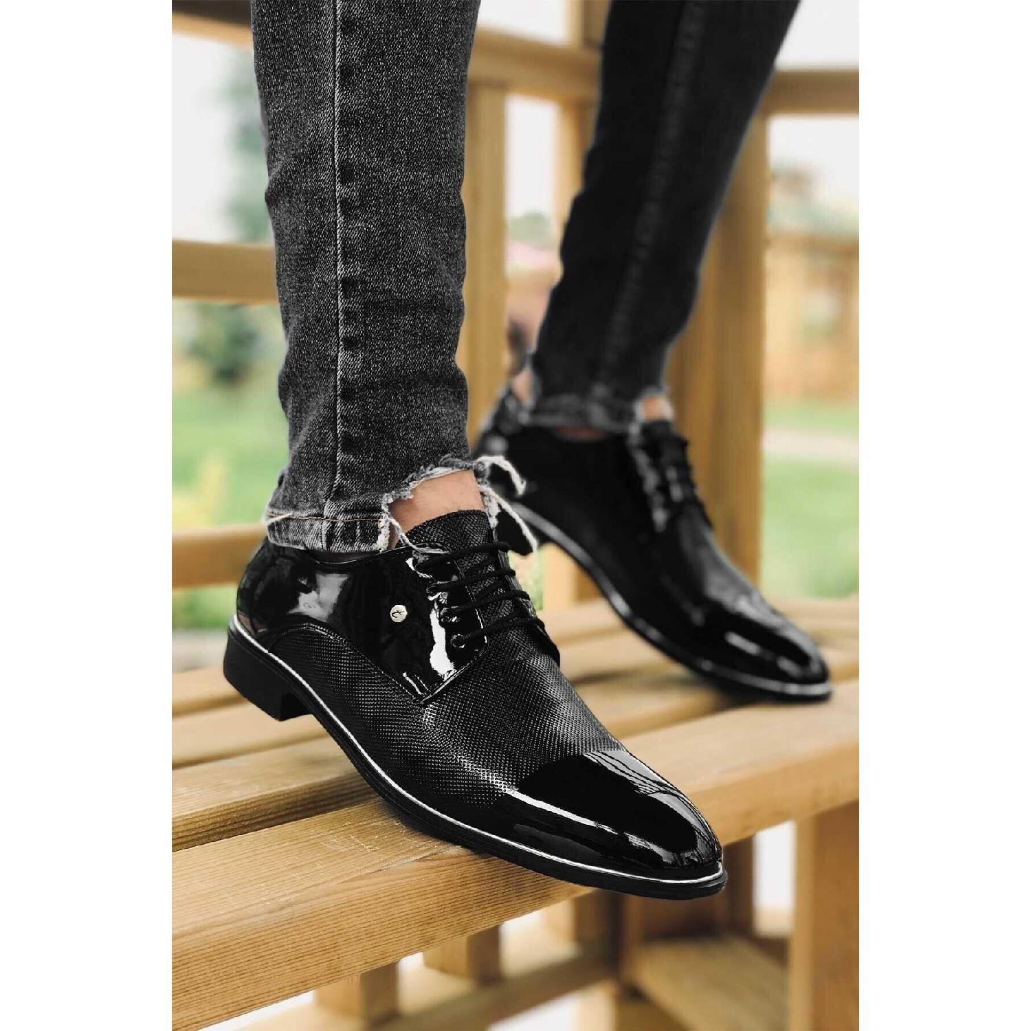 

Tomross Groom s Suit Patent Leather Classic Men s Shoes 573-1 41 чорний