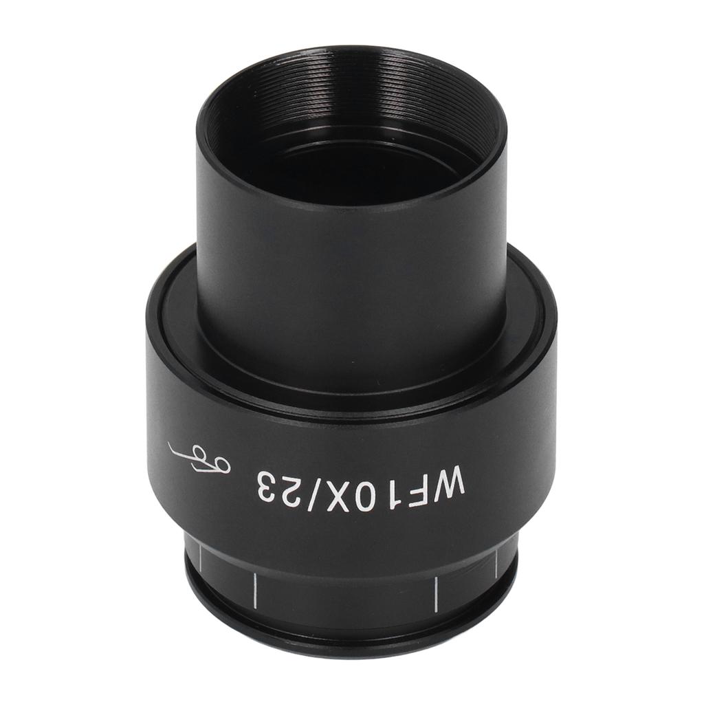 30mm Schnittstelle Mikroskopobjektiv Weitwinkel WF10X/23 Dioptrienverstellbares Okular mit Hülle