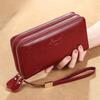 Long Wallet, Women's Hand Wallet, Card Bag, Integrated Large-capacity Double Zipper Wallet, Mobile Phone Bag