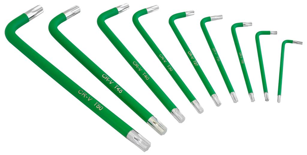 Set Of Hex And Torx Long Keys 18 Pieces - E-400-2620