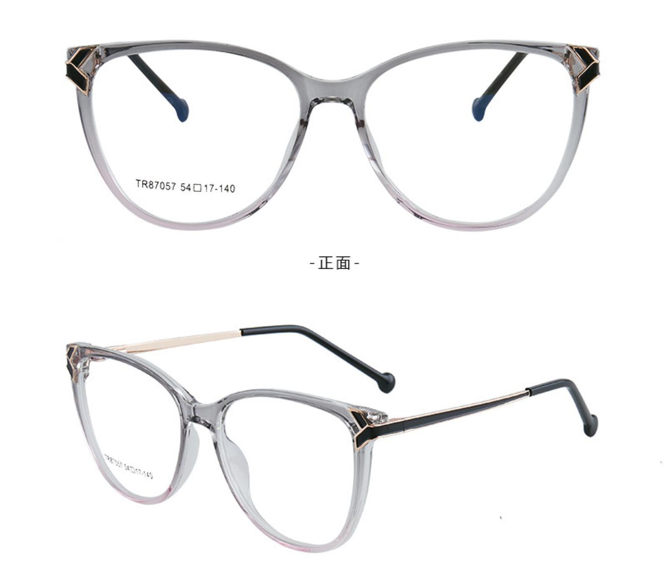 

Trend Optical Cat Eye Reading Eyeglasses Female Blue Lightweight Filter Metal Leopard Glasses Anti- Fatigue Clear Prescription Eyewear 0