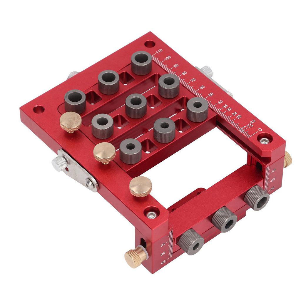 Bohrschablone Scharnier Schranktür Bohren Lochführung Positionierer Locator 3 in 1 Holzbearbeitungswerkzeug