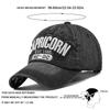 Unisex CAPRICORN Letter Embroidery Baseball Caps Outdoor Adjustable Spring and Autumn Casual Sunscreen Hat