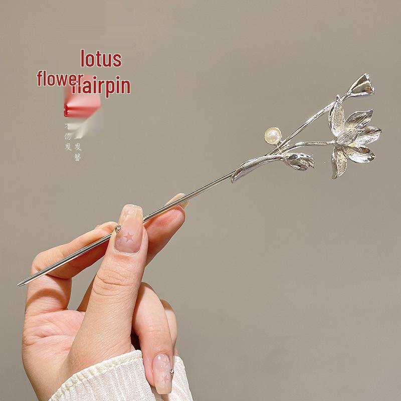 Korean Retro High-End Metal Hairpin - New Ancient Style