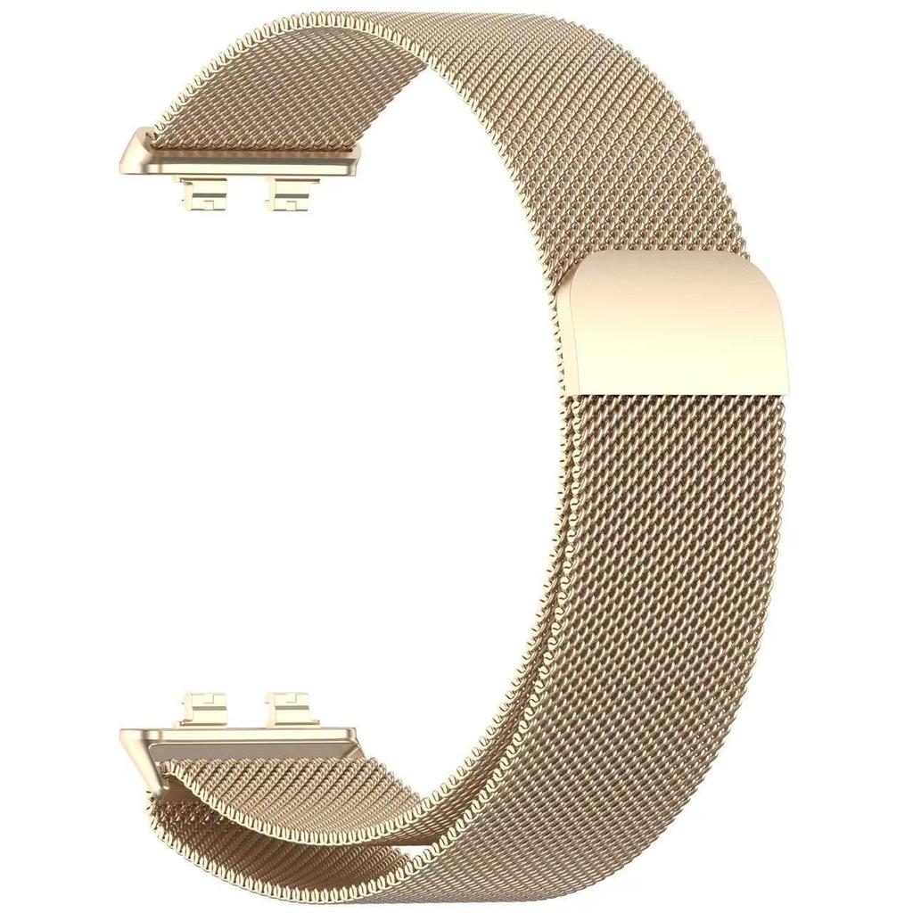 For Compatible Band 11 Pro Breathable Metal Milanese Strap with Magnetic Clasp